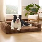 Cama Ortopédica para Cães Bedsure à Prova dÁgua com Espuma Viscoelástica, Grande Cama Ortopédica para Cães Bedsure à Prova dÁgua com Espuma Viscoelástica, Grande