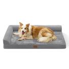 Cama Ortopédica para Cães COZY KISS XL 112 x 81 cm Espuma Cinza