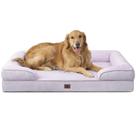 Cama Ortopédica para Cães EHEYCIGA à Prova dÁgua com Espuma de Memória XL