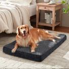 Cama Ortopédica para Cães JOEJOY Grande 104 x 69 cm Cinza