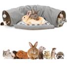 Cama para animais de estimação Tunnel BWOGUE Bunny Tunnel Bed para pequenos animais