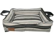 Cama para Cachorro e Gato M Bpets Top Premium - Cinza