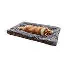 Cama Para Cachorro Extra Grande Super Macia Em Plush, Sofá Com Almofada Espessa De Poliéster Para