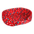 Cama Para Cachorro Gato Caminha Pet 60x54 Lavável Na Máquina Espuma Macia Estampado Cama Para Cachorro Gato Caminha Pet 60x54 Lavável Na Máquina Espuma Macia Estampado