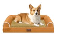 Cama para Cachorro NANUYA Ortopédica Média Grande Sofá Impermeável