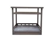 Cama para Cachorro New Age Pet ECOFLEX mesa de cabeceira Interno Espresso