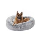Cama para Cães Bedfolks Calming Donut Lavável XL - Anti-Ansiedade (Cinza Escuro)