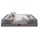 Cama para cães Comfort Expression Jumbo impermeável ortopédica cinza