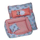 Cama para cães e gatos estampa panda chiclete tamanho m Cama para cães e gatos estampa panda chiclete tamanho m