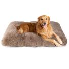 Cama para cães EHEYCIGA Fluffy Crate Pad para cães extra grandes Camel Cama para cães EHEYCIGA Fluffy Crate Pad para cães extra grandes Camel