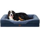 Cama para cães EHEYCIGA Memory Foam XL ortopédica impermeável 42x30x19cm