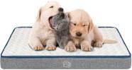 Cama para cães EMPSIGN reversível fria/quente para Crate Pad Grey