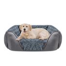 Cama para cães INVENHO Grande Retangular Lavável Ortopédica L (76x61x23) cm