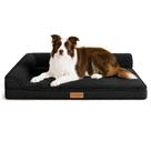 Cama para cães Jolifield ortopédica jacquard impermeável para cães grandes