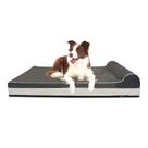 Cama para cães Laifug Orthopaedic Memory Foam Extra Large Grey