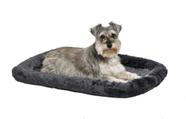 Cama para cães MidWest Homes for Pets Bolster 30 polegadas cinza
