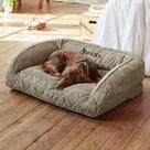 Cama para cães Orvis Comfortfill-Eco Bolster Plush Retangular