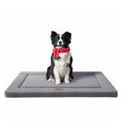 Cama para cães WESTERN HOME para Crate High Resilience Foam Grey Cama para cães WESTERN HOME para Crate High Resilience Foam Grey