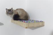 Cama Para Gatos de Parede 50 cm de largura, 30 cm de profundidade e 6 cm de altura