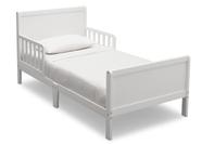 Cama para Niños Pequeños Delta Children Bianca de Madera, 140x76x67 cm Cama para Niños Pequeños Delta Children Bianca de Madera, 140x76x67 cm