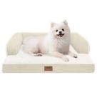Cama para Perros MEKIY Ortopédica con Espuma de Memoria, Lavable e Impermeable