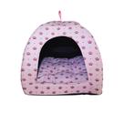 Cama Pet 2x1 Casinha Cabana Toca Iglu Almofada Cães Gato G