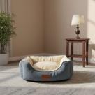 Cama Pet 45x40 Antiestresse Lavável Premium Lovely Vibe