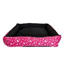 Cama Pet Atacadão Forro Impermeável Média c Zíper 50 x 50 x 15 cm