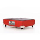 Cama Pet Bed Marrom/Vermelho 80x60x19cm Cama Pet Bed Marrom/Vermelho 80x60x19cm