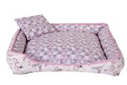 Cama Pet Cães ou Gatos Paris Tamanho: P Impermeável Cama Pet Cães ou Gatos Paris Tamanho: P Impermeável