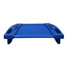 Cama Pet Elevada para Cachorro Porte Pequeno Azul AmoAmora