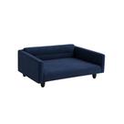 Cama Pet Kiara Descanso Premium 29cm X 78cm X 50cm Cor Azul-Marinho