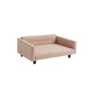 Cama Pet Kiara Descanso Premium 29cm X 78cm X 50cm Cor Rosê