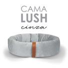 Cama Pet LUSH Cinza - SmartBed Caramelo Cães e Gatos