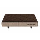 Cama Pet Ortobom Camurça Bege p/ Cães e Gatos 80x100x13