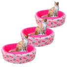 Cama Pet Redonda 50cm Ideal para Gatos Médios e Aconchegantes