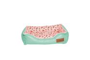 Cama Pet Retangular Tropical Melancia GG Cama Pet Retangular Tropical Melancia GG