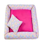 Cama Pet Simples Top Pequeno Quadrada