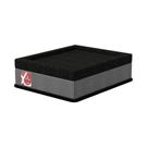 Cama Pet Sleep Pelmex Plus Cinza e Preto para Cães e Gatos - Tamanho 3