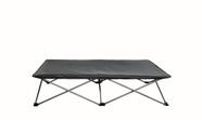 Cama Portátil My Cot Extra Longa com Lençol com Elástico Cinza