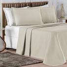 Cama Posta King Lisboa Colcha Luxo 100% Algodão Bordado 3 Pçs