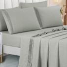 Cama Posta King Size Lizzie 300 Fio Lençol Luxo 100% algodao Bordado