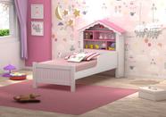 Cama Princesa Casa de Boneca Cabeceira Castelo MDF infantil