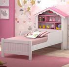 Cama Princesa Solteiro Incluso Colchão D20 Casinha Design Infantil Juvenil