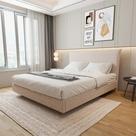 Cama Queen Boreal Flutuante CabeCasa MadeiraOriginals