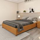 Cama Queen em MDP 203cm x 164cm Mônaco