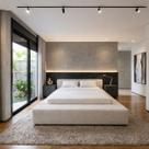 Cama Queen Estofada Sofisticada Em Linho Reforçado Moderno