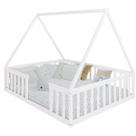 Cama Queen Montessoriana Valentina Branco