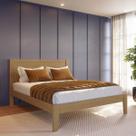 Cama Queen Topázio 1,60 Freijó em Madeira Pinus - Finestra