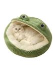 Cama redonda canguru para Pet em Forma de Sapo